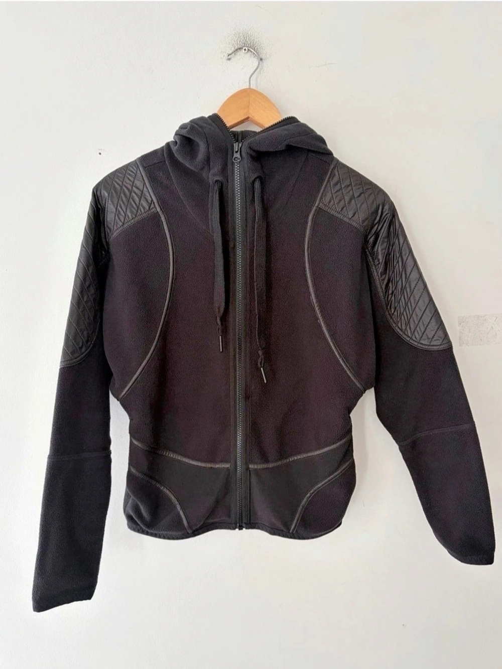 Adidas Stella McCartney Fleece Zip-up Hoodie Size S